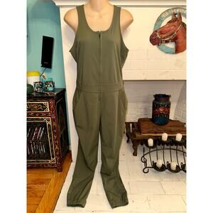 SPYDER SHIFT JUMPSUIT OLIVE THYME GREEN S